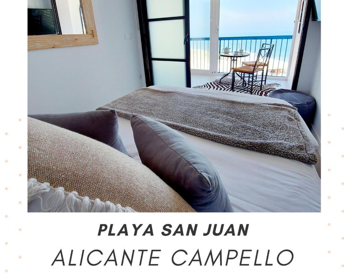 Exclusif Appartement En 1Er Ligne, Vue Imprenable, Piscine, Parking Prive A Playa Mucha Vista, Alicante เอลกัมเปโญ ภายนอก รูปภาพ